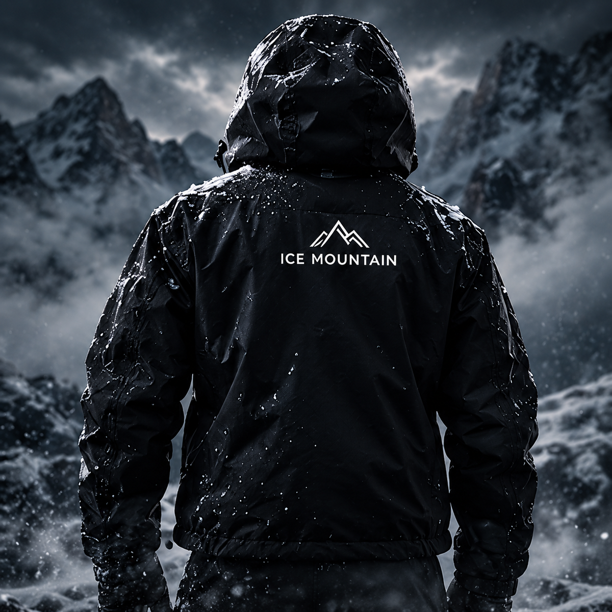 Veste hydro-réactive Ice Mountain – vue de dos