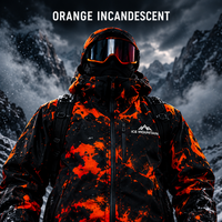 Orange incandescent